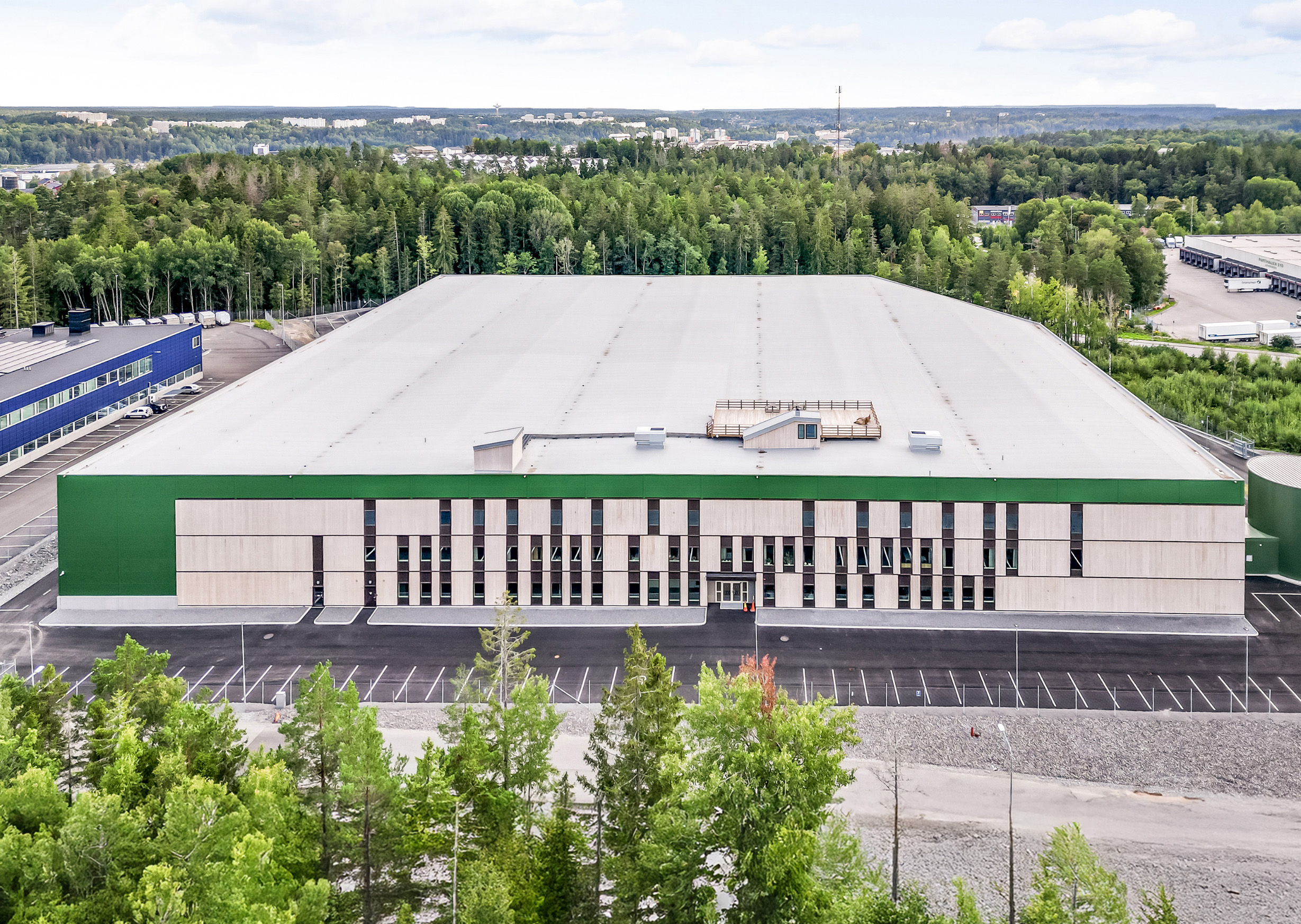 Warehouse exterior